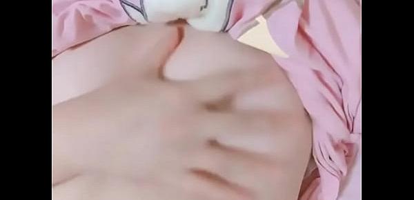  [HQ] Masturbation of Cute Young Breast